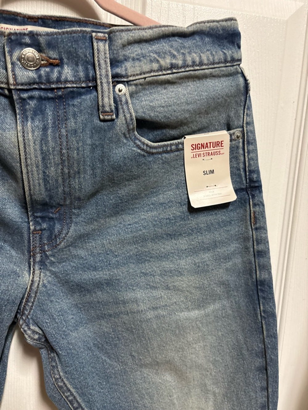 Signature by Levi Strauss Light Blue Slim Jeans